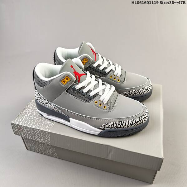 Jordan Air Jordan 3 Retro white/red EU 36-47 basketball