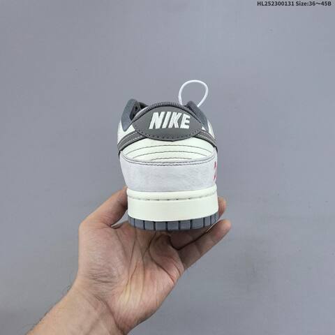 Nike Dunk Low Retro DIY 2026 Year Of The Horse Off White Dark Grey Red EU 36-45 Skate Shoe - Unisex (BS-61608)