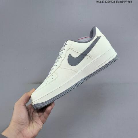 Nike Air Force 1 07 LV8 Light Beige Dark Grey EU 36-45 Sneaker - Unisex (BS-60580)