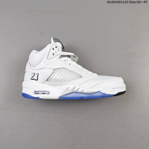 Air Jordan 5 Retro Metallic White Replica AIR JORDAN 5 Aj5 Lifestyle (BS-67710)