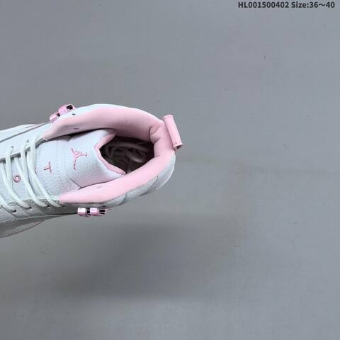 A Air Jordan 12 Retro Pearl Pink AIR JORDAN 12 Aj12 Lifestyle (BS-66358)