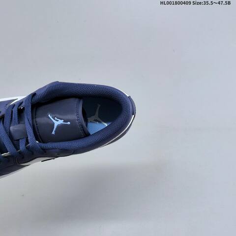 Air Jordan 1 Low Midnight Navy University Blue AIR JORDAN 1 Aj1 Lifestyle (BS-66279)