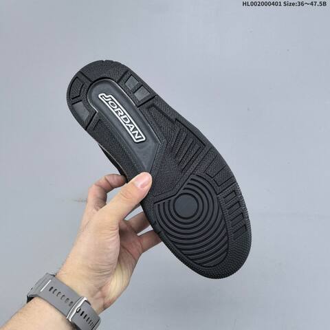 Air Jordan 3 Retro Black Cat Replica AIR JORDAN 3 Aj3 Lifestyle (BS-66368)