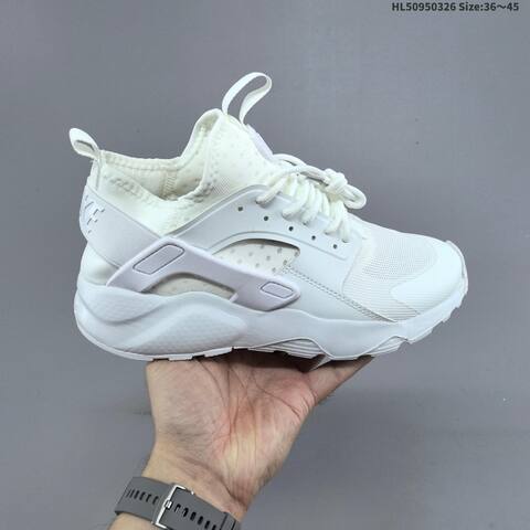 Nike Air Huarache City Mid Lea 819685-101 Black White EU 36-45 Sneaker - Unisex (BS-61128)