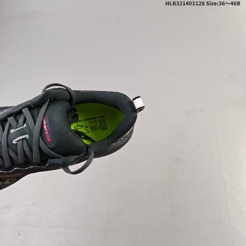 Nike Vomero Plus ReactX Air Zoom Dark Grey Black White Neon Green EU 36-46 Running Shoe - Unisex (BS-62979)