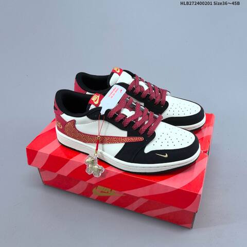 Nike Air Jordan 1 x Travis Scott AIR JORDAN DIY Lifestyle (BS-66733)