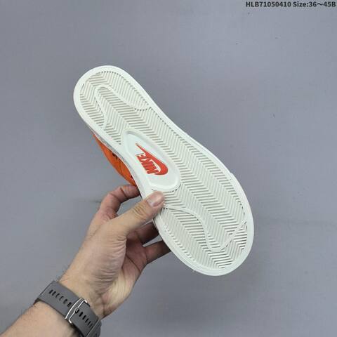 Nike Blazer Low Devin Booker Detroit Tigers HQ2054 801 Orange Sail Maroon EU 36-45 Skate Shoe - Unisex (BS-60846)