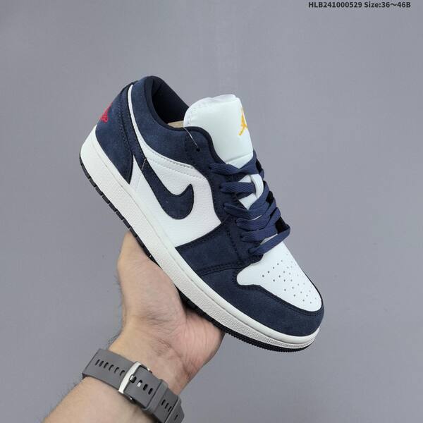 Jordan Air Jordan 1 Low navy blue / white / light blue / red 36-46 lifestyle