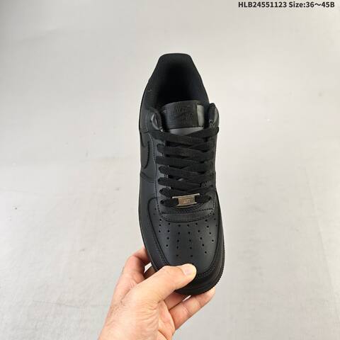 Nike Air Force 1 07 All Black EU 36-45 Sneaker - Unisex (BS-63192)