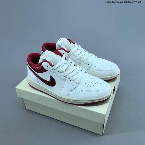 Nike Air Jordan 1 Low AIR JORDAN HJ9338-106 36 36 5 37 5 38 38 5 39 40 40 5 4 Lifestyle - Unisex (BS-66869)