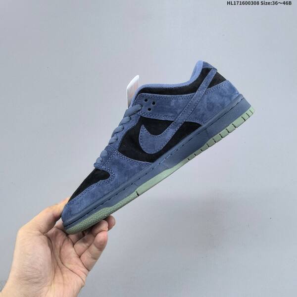Nike SB Dunk Low navy blue black olive green EU 36-46 skate shoe