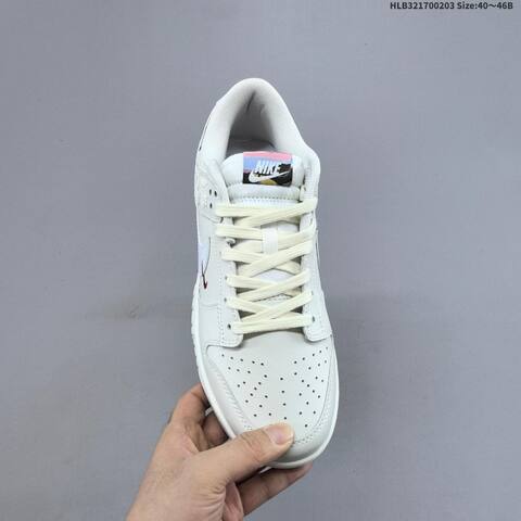Nike SB Dunk Low Pro Light Off White Burgundy EU 40-46 Skate Shoe - Men's (BS-61565)