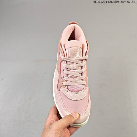 Air Jordan 4 RM Pink Oxford AIR JORDAN 4 Aj4 Lifestyle (BS-67666)