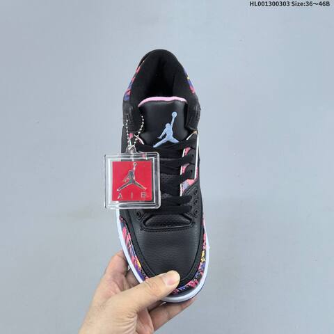Air Jordan 3 Retro AIR JORDAN 3 Aj3 Lifestyle (BS-66624)