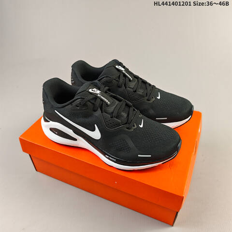 Nike Air Zoom Structure 26 Black White EU 36-46 Running Shoe - Unisex (BS-62903)