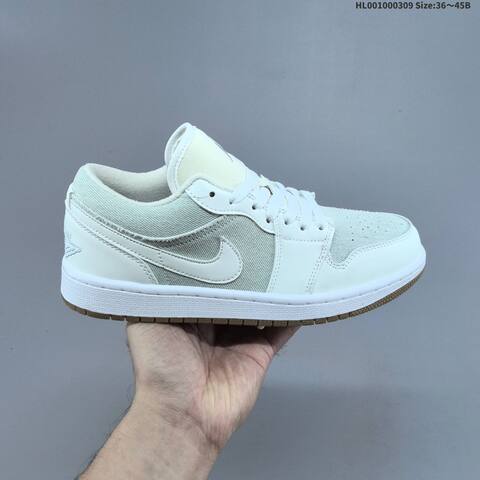 Air Jordan 1 Low Worn Blue AIR JORDAN 1 Aj1 Lifestyle (BS-66590)
