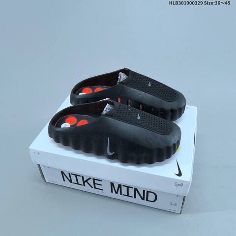 Nike Mind 001 HQ4307 Off White Bright Pink Silver Grey EU 36-45 Slides - Unisex (BS-61060)