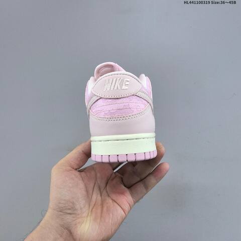 Nike Dunk Low Light Pink Sail Off White EU 36-45 Skate Shoe - Unisex (BS-61246)