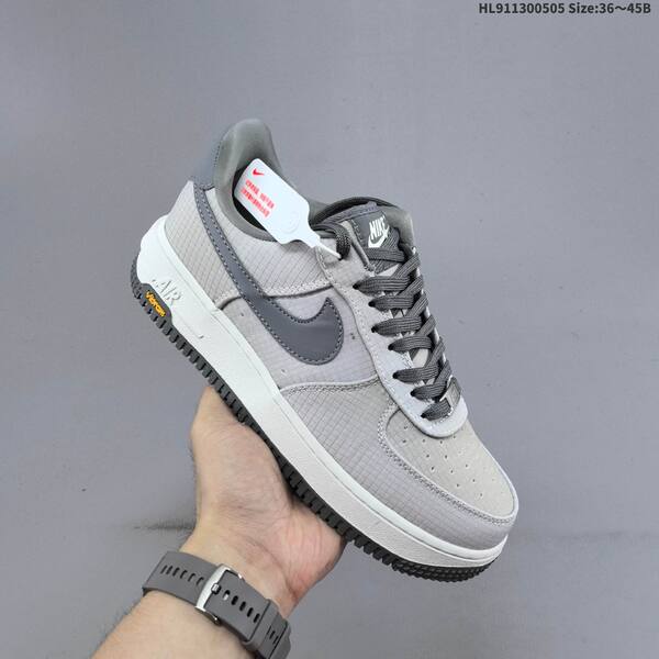 Nike Air Force 1 07 light grey dark grey white black EU 36-45 sneaker