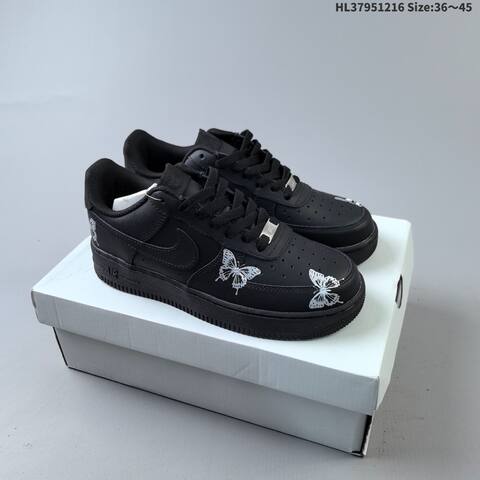 Nike Air Force 1 07 White Gold Black EU 36-45 Sneaker - Unisex (BS-62634)