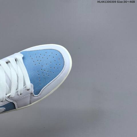 Air Jordan 1 Low Worn Blue AIR JORDAN 1 Aj1 Lifestyle (BS-66581)