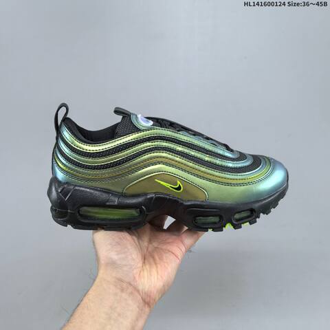 Nike Air Max 95 97 Oregon Ducks Black Neon Green Grey EU 36 45 Sneaker EU 36-45 - Unisex (BS-61793)