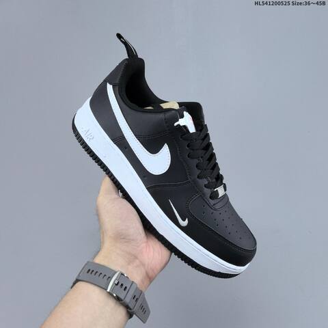 Nike Air Force 1 07 Grey White Black EU 36-45 Sneaker - Unisex (BS-60152)