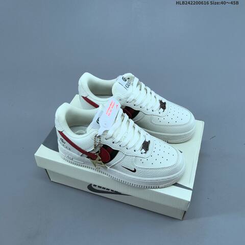 Nike Air Force 1 Low Off White Brown EU 40 45 Sneaker EU 40-45 - Men's (BS-59911)