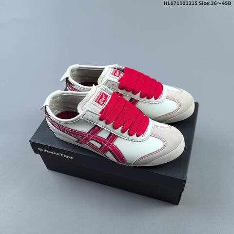 Onitsuka Tiger Mexico 66 Patou Beige Pink EU 36-40 Sneaker Casual Sneakers - Unisex (BS-69152)