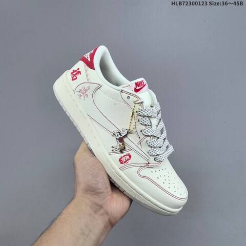 Nike Air Jordan 1 x Travis Scott AIR JORDAN DIY Lifestyle (BS-66871)