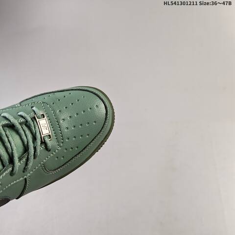 Nike Air Force 1 07 Dark Green Olive Green Yellow EU 36-47 Sneaker - Unisex (BS-62770)