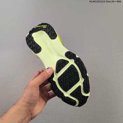 Nike Vomero 18 GTX ReactX Air Zoom Dark Grey Neon Yellow Pale Lime EU 36-46 Running Shoe - Unisex (BS-62663)