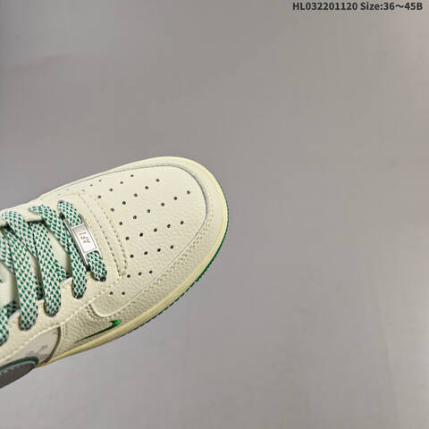 Nike Air Force 1 07 Low Beige Green Grey EU 36-45 Sneaker - Unisex (BS-63423)