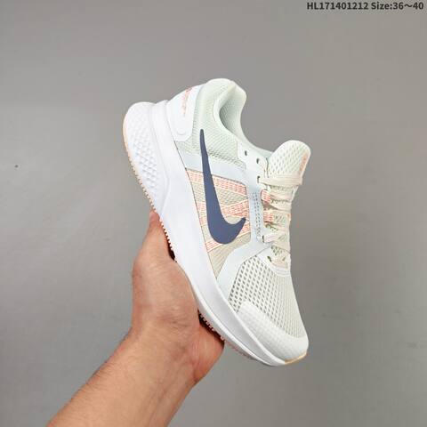 Nike Run Swift 2 CU3528 Black White Light Blue Pink EU 36-45 Running Shoe - Unisex (BS-62737)