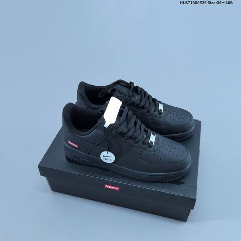 Nike Air Force 1 07 Supreme White Wheat Red EU 36-46 Sneaker - Unisex (BS-60064)