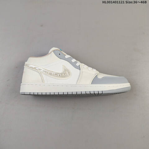 Air Jordan 1 Low Soft Pearl WMNS AIR JORDAN 1 Aj1 Lifestyle (BS-67745)
