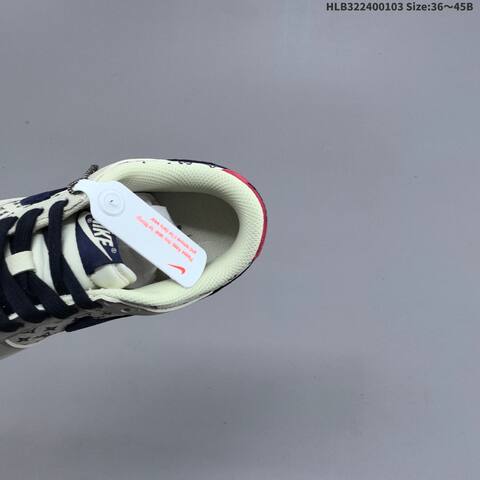 Nike SB Dunk Low Off White Navy Red Black EU 36-45 Skate Shoe - Unisex (BS-62258)