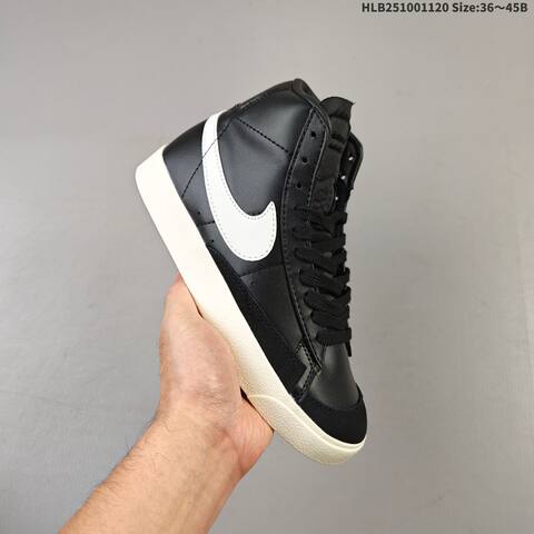 Nike Blazer Mid 77 White Black Pink Sail EU 36-45 Skate Shoe - Unisex (BS-63380)