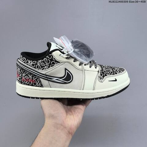 Nike Air Jordan 1 Low Lifestyle (BS-66585)