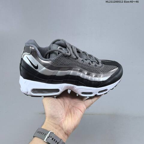 Nike Air Max 95 Light Green Dark Green Silver White Black EU 40-46 Running Shoe - Men's (BS-60386)