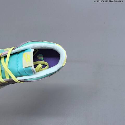 Nike SB Dunk Low Teal Yellow Purple Pink White EU 36-46 Skate Shoe - Unisex (BS-61089)