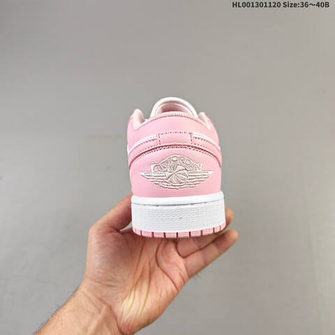 Air Jordan 1 Low Pink AIR JORDAN 1 Aj1 Lifestyle (BS-67760)