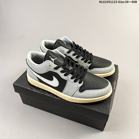 Air Jordan 1 Low Light Smoke Grey AIR JORDAN 1 Aj1 Lifestyle (BS-67721)