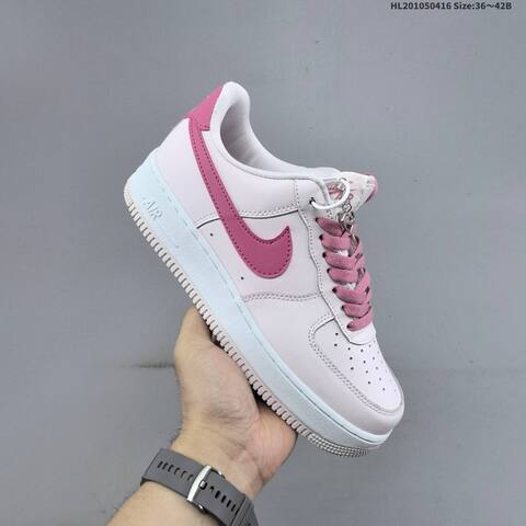 Nike Air Force 1 07 Light Pink Dark Pink White EU 36-42 Sneaker - Unisex (BS-60703)
