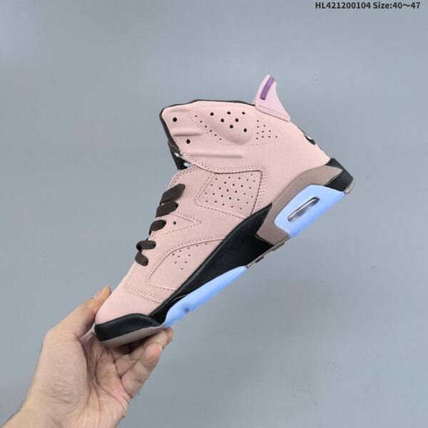 Jordan Air Jordan 6 Retro pink/black/blue and white/black/blue EU 40-47 basketball