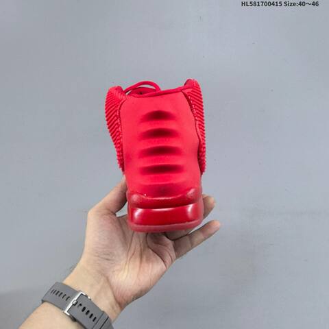 Nike Air Yeezy 2 SP Red October All Red EU 40-46 Sneaker - Men's (BS-60721)