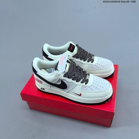 Nike Air Force 1 07 Low Off White Dark Blue EU 36-45 Sneaker - Unisex (BS-60662)