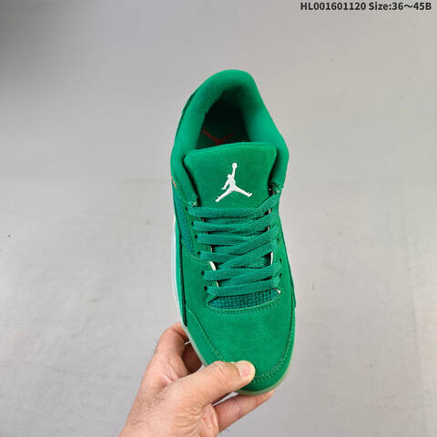 Air Jordan 4 Retro Flight Court Malachite AIR JORDAN 4 Aj4 Lifestyle (BS-67761)