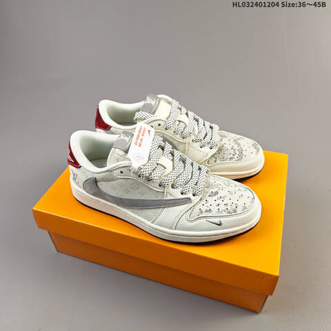 Nike Air Jordan 1 x Travis Scott AIR JORDAN DIY Lifestyle (BS-67544)
