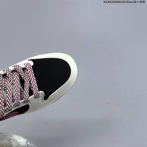 Nike Dunk Low Retro DIY Sail Black Burgundy White EU 36-45 Skate Shoe - Unisex (BS-61868)